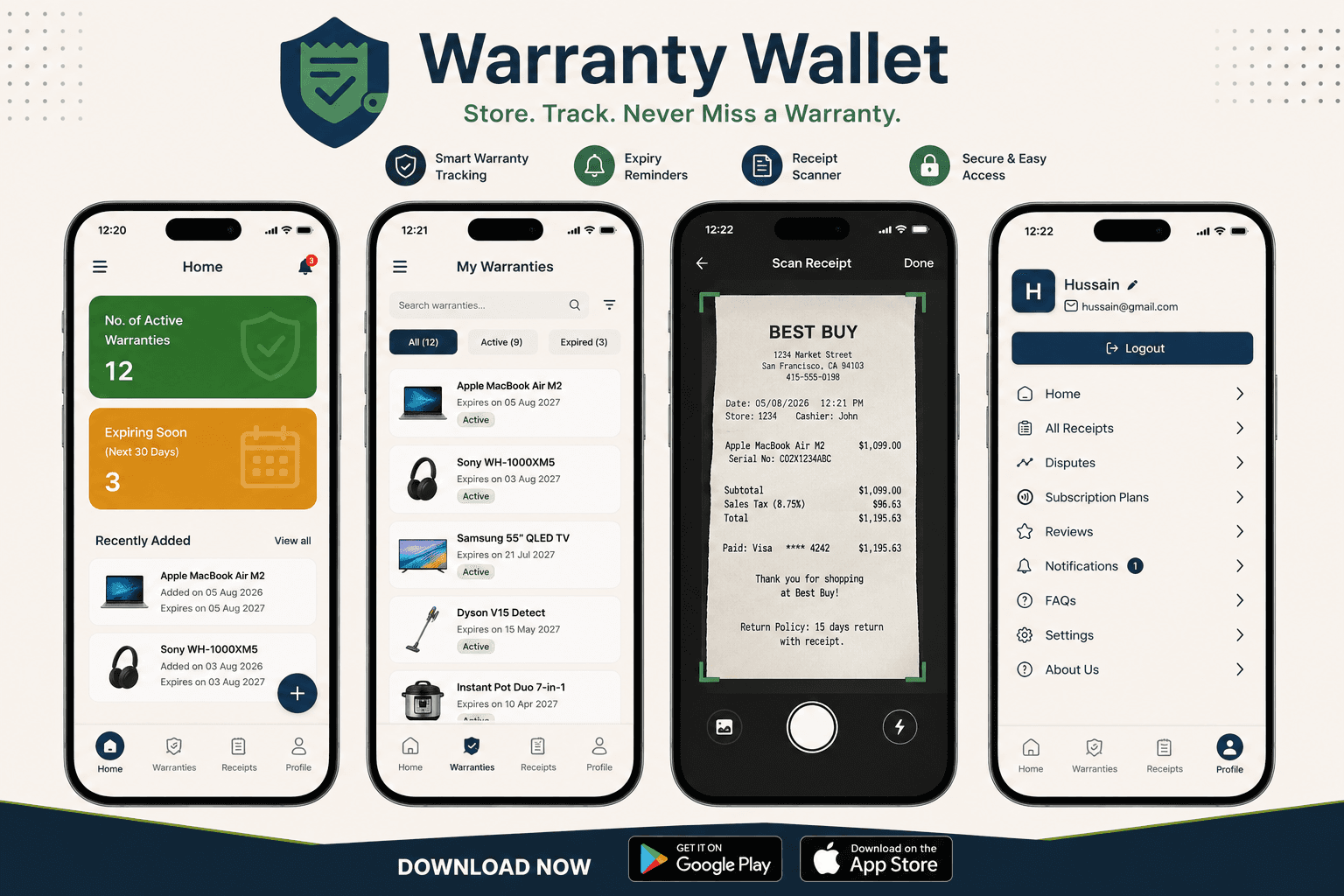 Warranty Wallet thumbnail 2